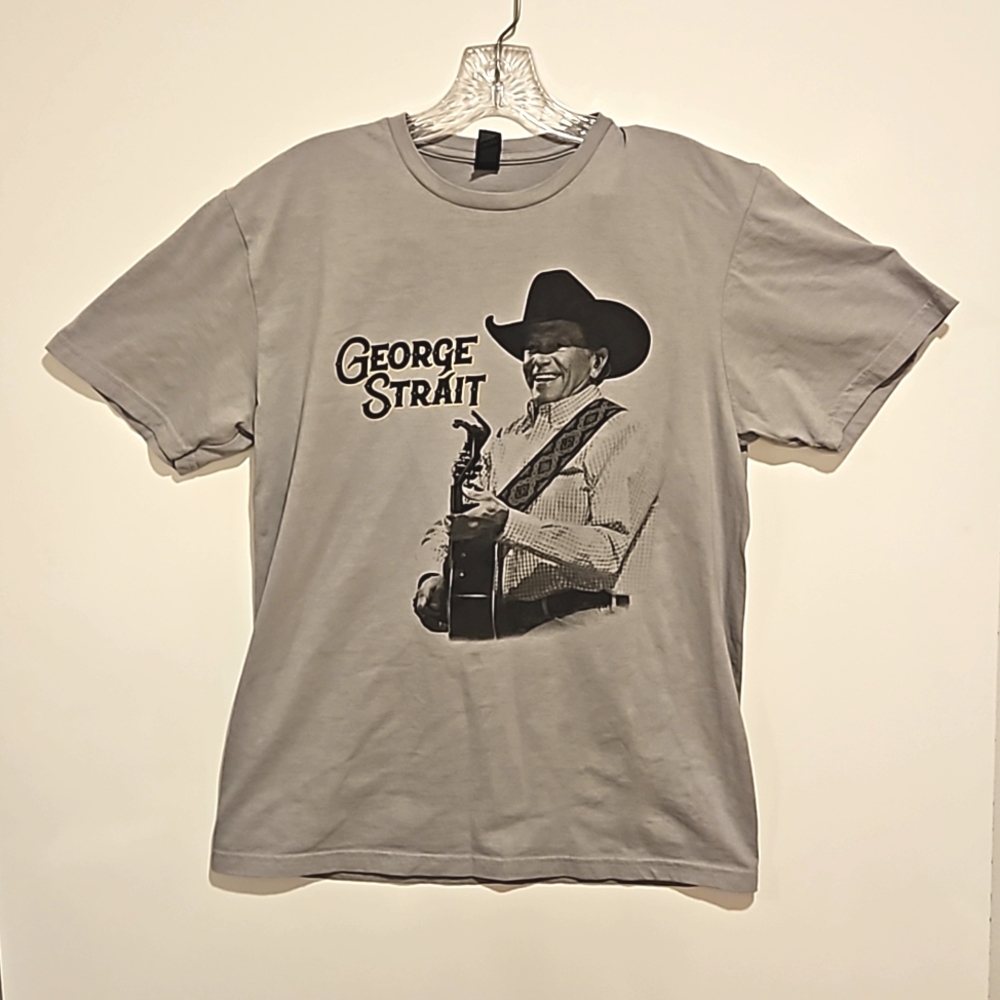 George Strait concert graphic tee tour dates band merch UNISEX Gildan Medium